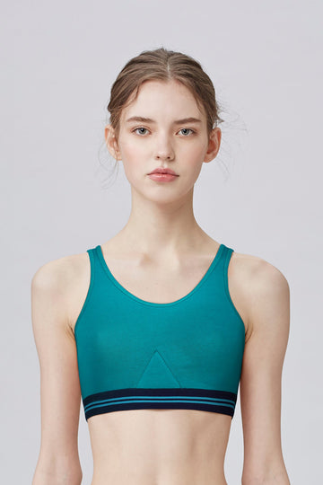 BLS - Aglae Non Wired And Non Padded Cotton Crop Top